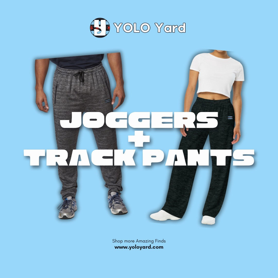 JOGGERS + TRACK PANTS