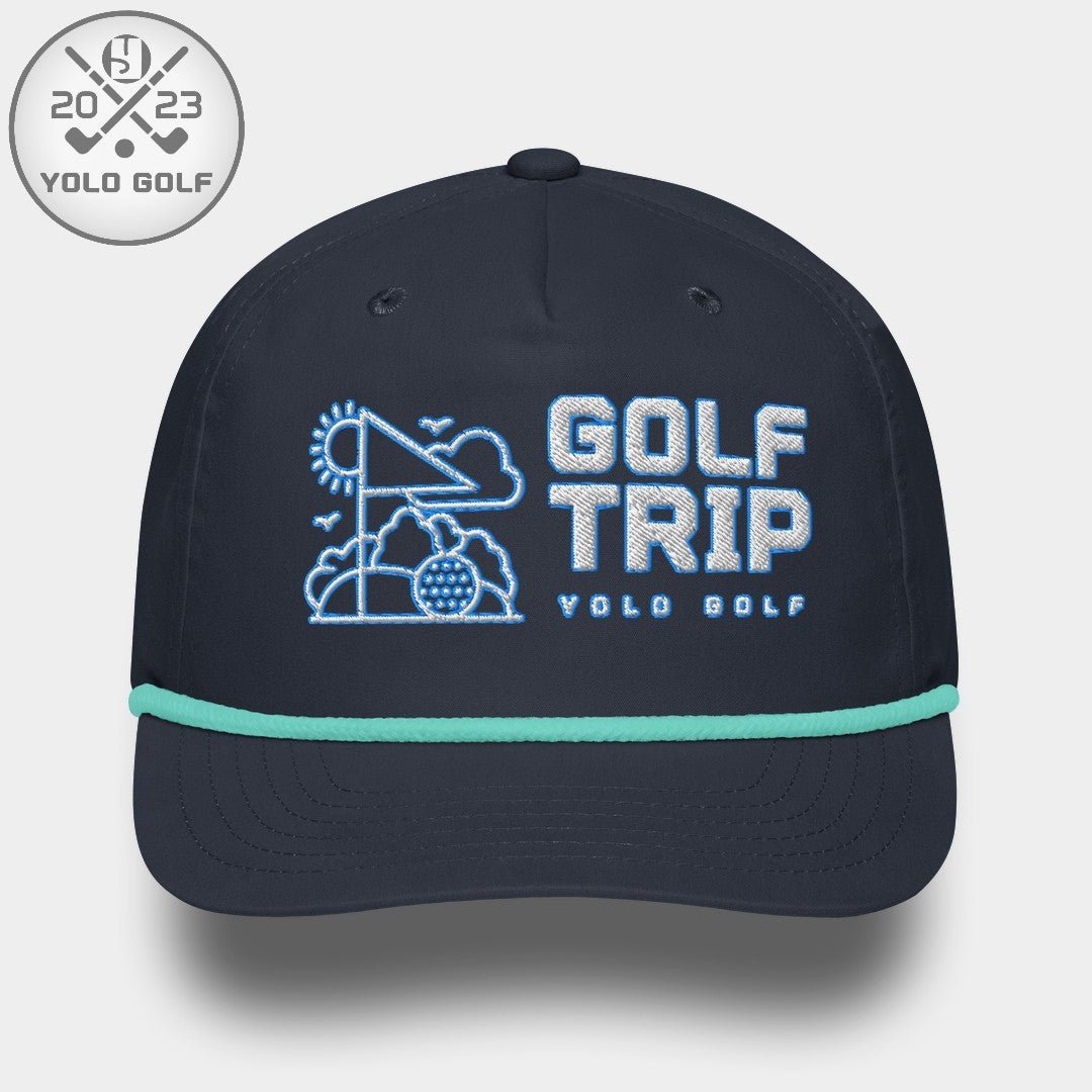 "GOLF TRIP" 3D PUFF ROPE CAP COLLECTION - YOLO Yard