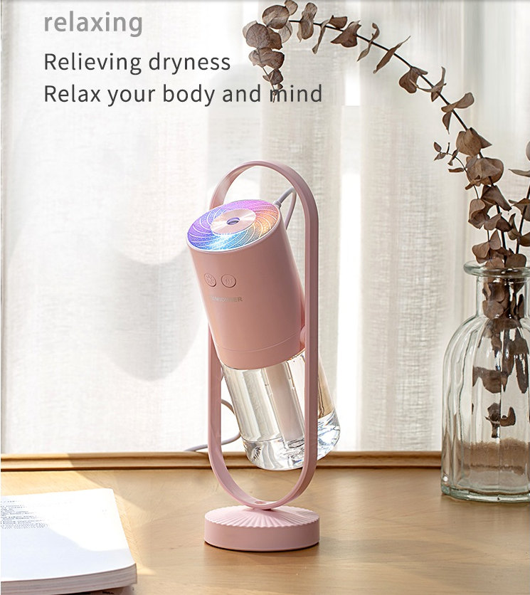 Magic Shadow USB Air Humidifier | Projection Night Lights | Ultrasonic Car Mist Maker | Mini Office Air Purifier - YOLO Yard