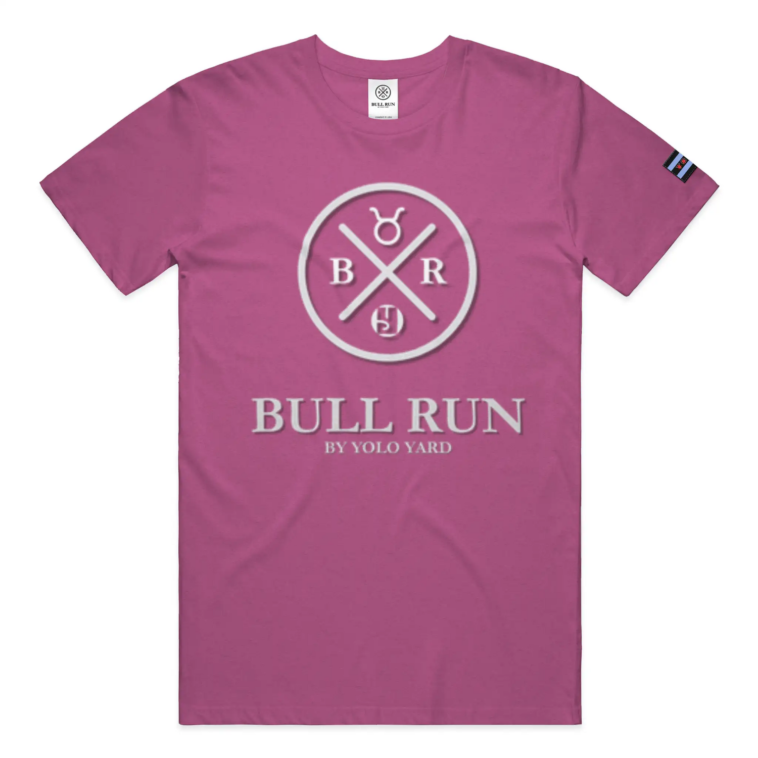 BULL RUN by YOLO Yard Triblend Tee