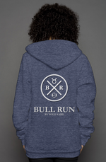 BULL RUN by YOLO Yard unisex zip hoody