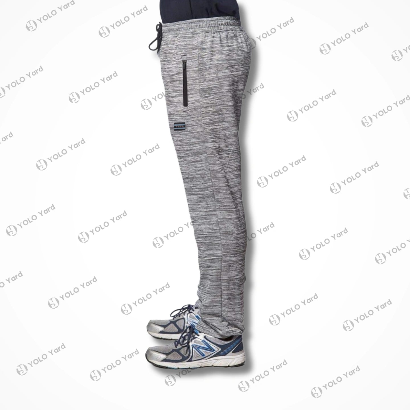 Carbon Drift Performance Joggers Light Gray Heather | team