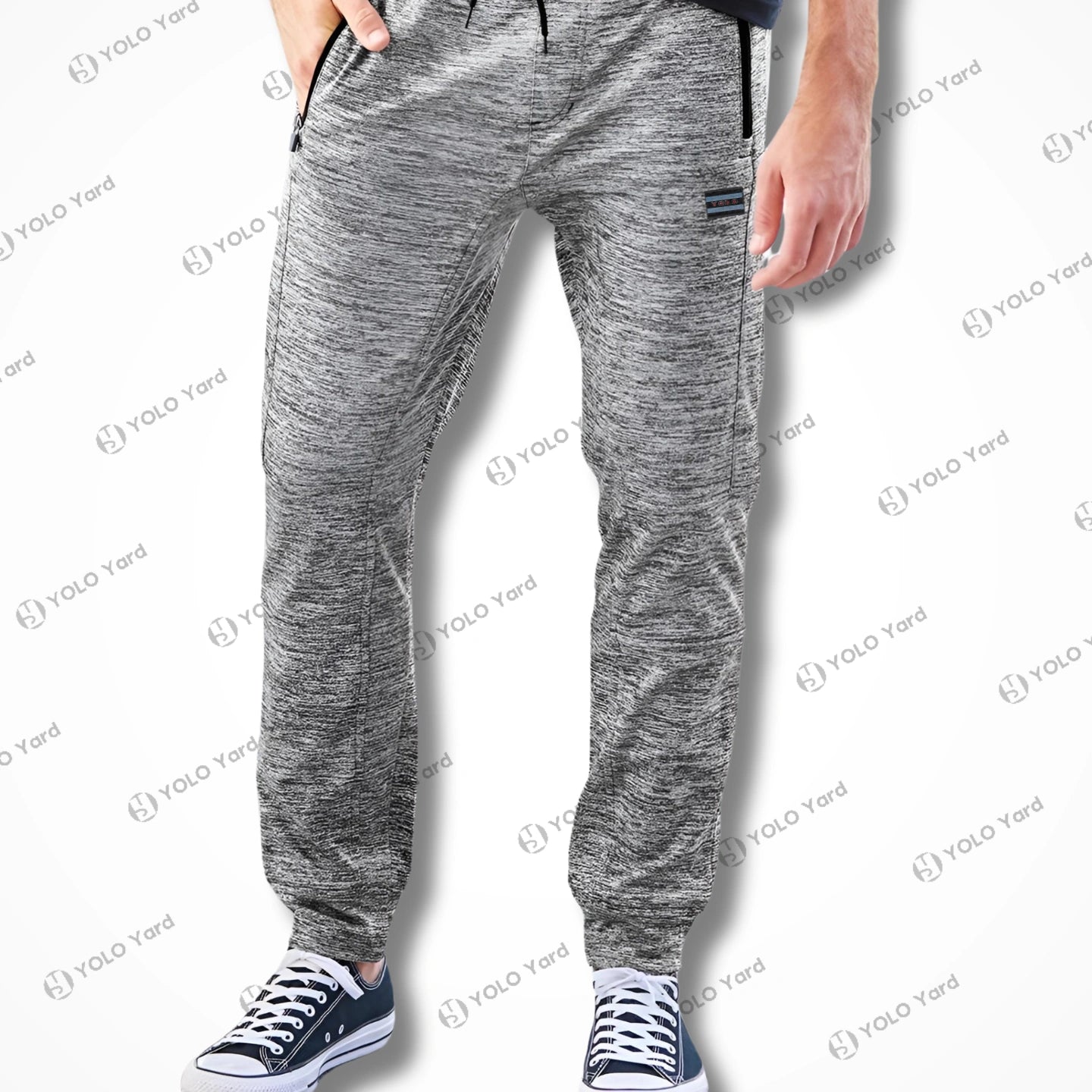 Carbon Drift Performance Joggers - Gray Heather