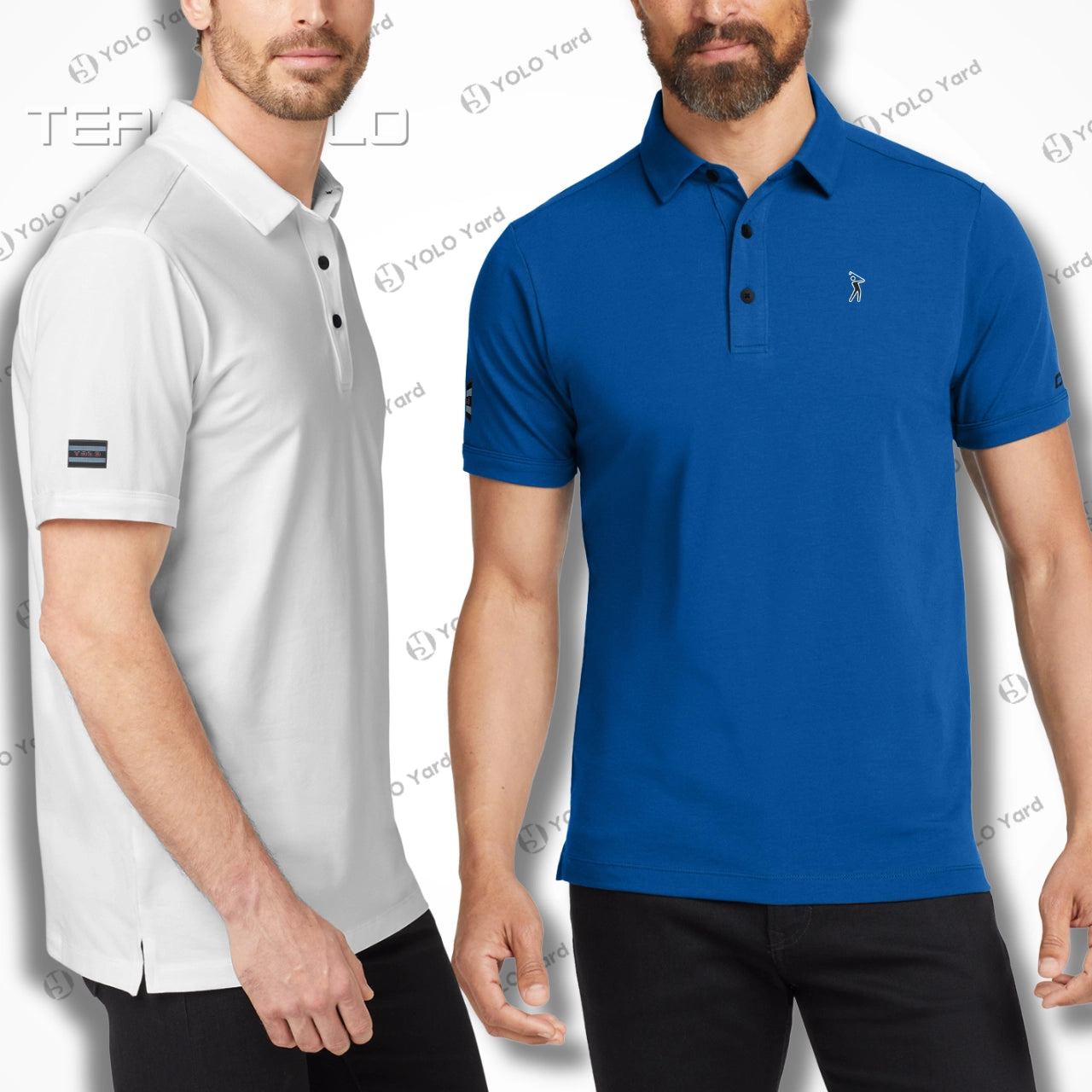 No-Limit Quick-Dry Stretch Polo Shirt | YOLO Golf