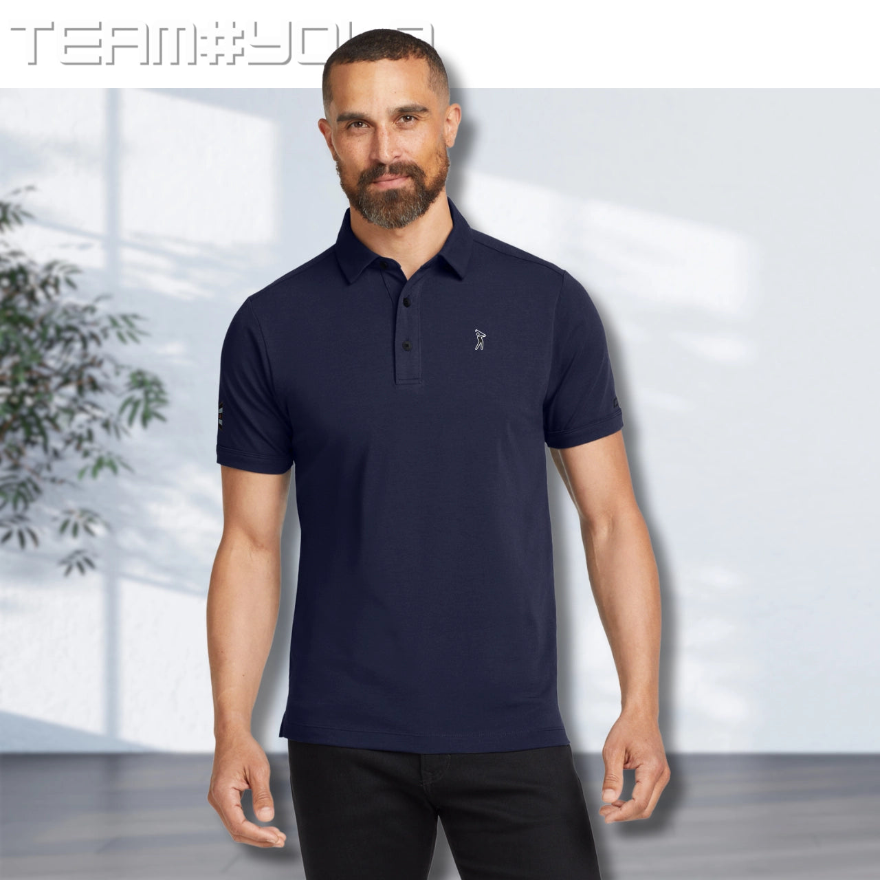 No-Limit Quick-Dry Stretch Polo Shirt | YOLO Golf