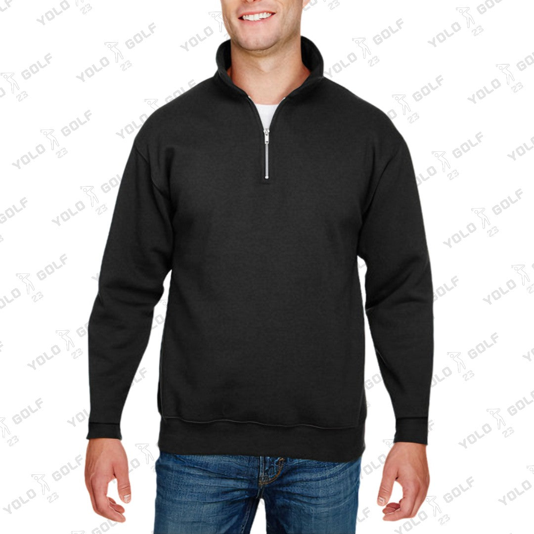 Shop Made in USA Quarter-Zip Pullover Sweater from 