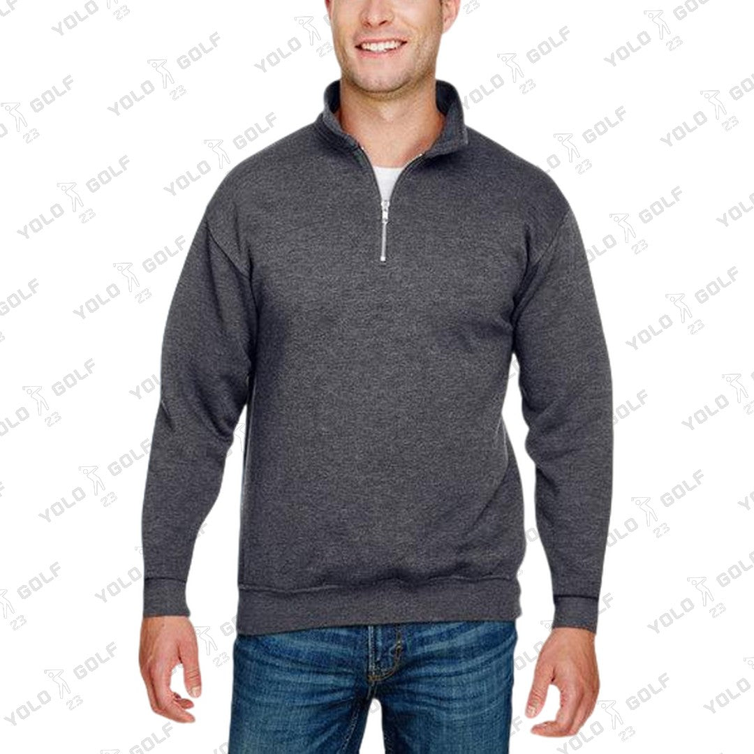 Shop Made in USA Quarter-Zip Pullover Sweater from 