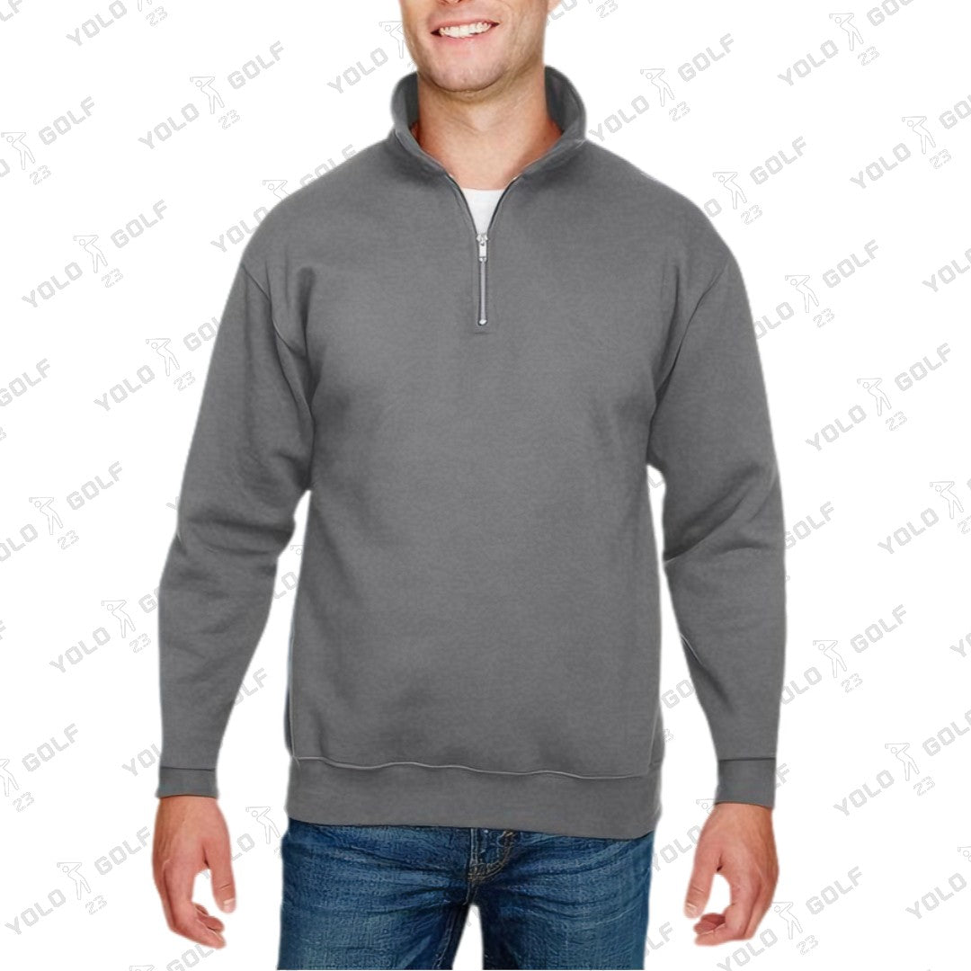 Shop Made in USA Quarter-Zip Pullover Sweater from 