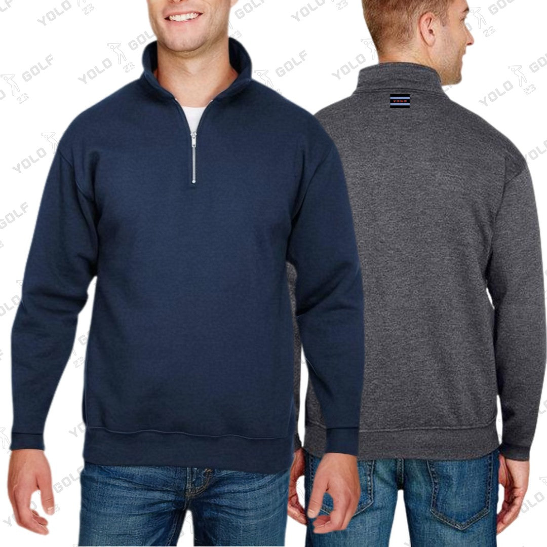 Shop Made in USA Quarter-Zip Pullover Sweater from 