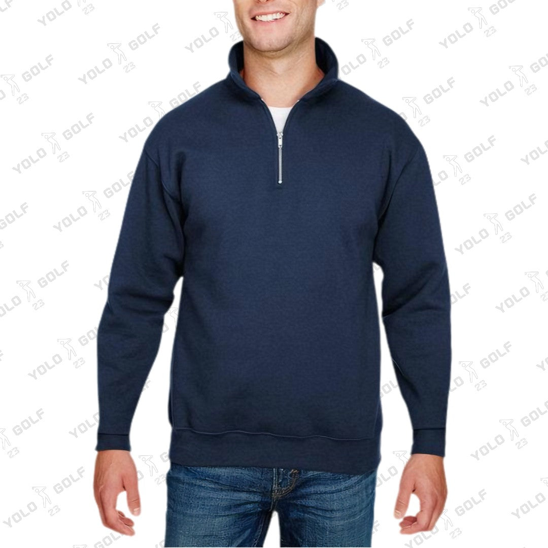 Shop Made in USA Quarter-Zip Pullover Sweater from 