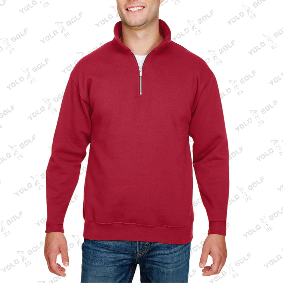 Shop Made in USA Quarter-Zip Pullover Sweater from 