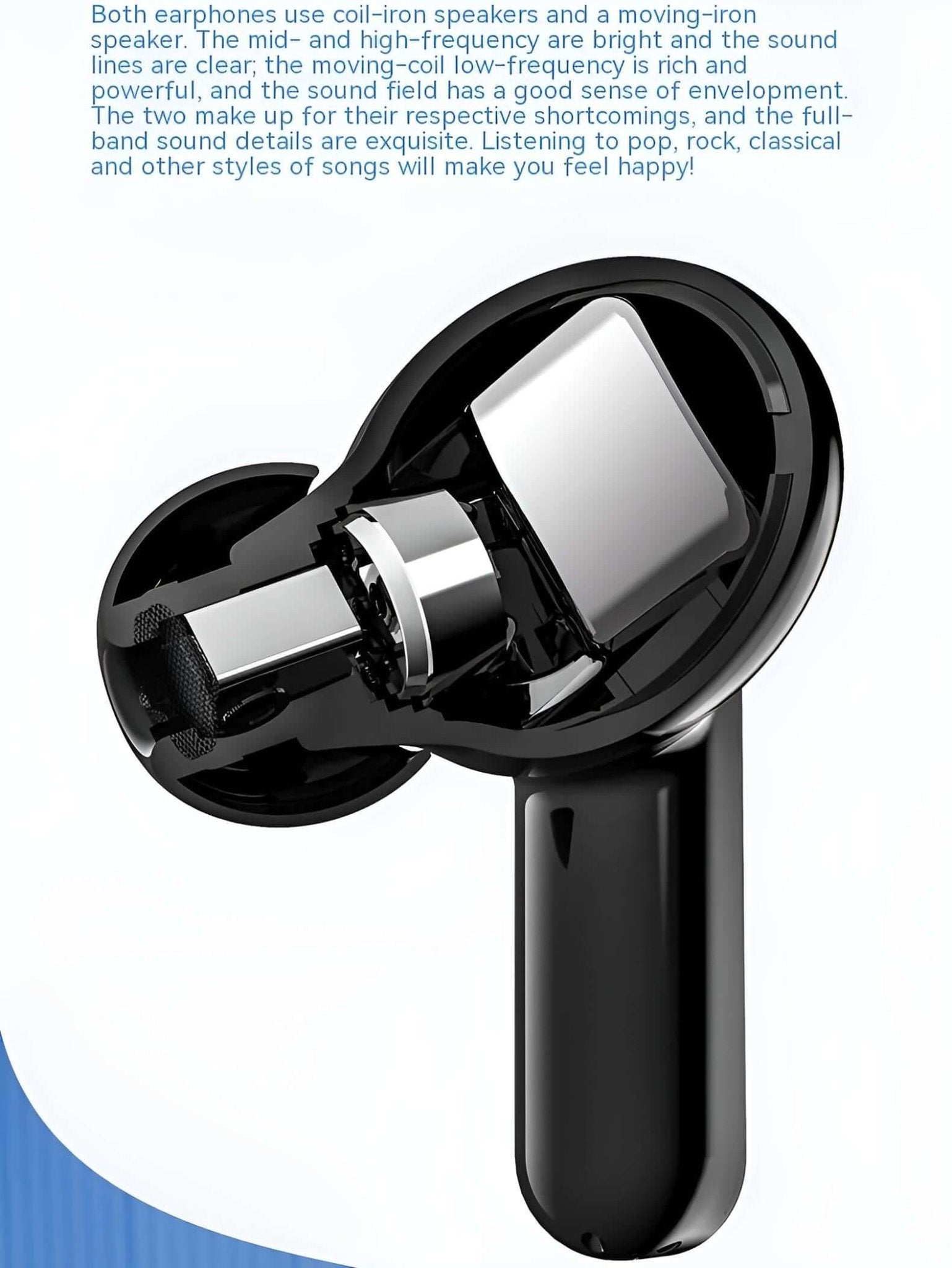 AeroBuds: In-Ear Wireless Audio | BT 5.0 | Noise Reduction | Auto-Pairing | Magnetic Charging Case YOLO Yard Bluetooth audio