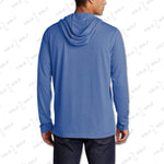 Royal Tri-Blend Moisture-Wicking Long Sleeve Hoodie from 