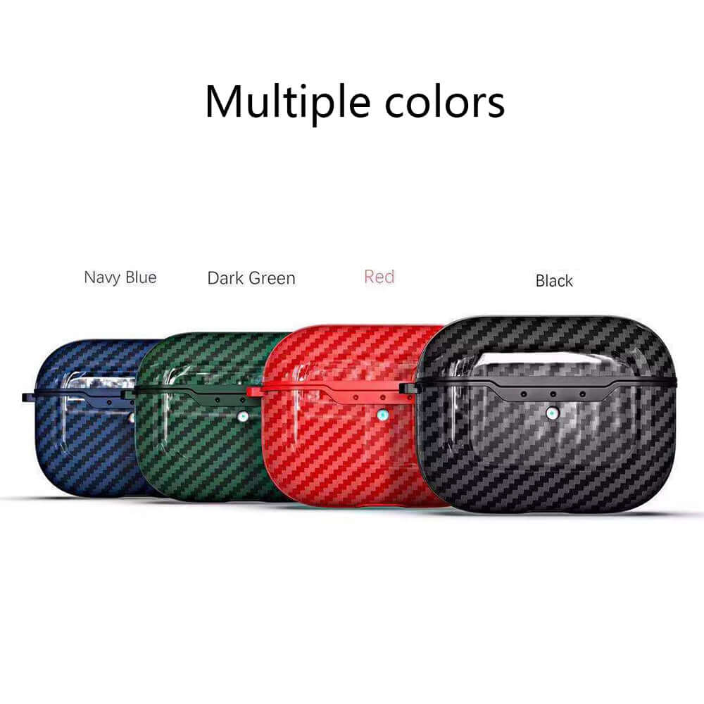 Carbon Fiber Bluetooth AirPod Case Shell | Waterproof | Anti - Drop | For AirPods 2 Pro 3 | 1mm Thick Outer Cover Bluetooth