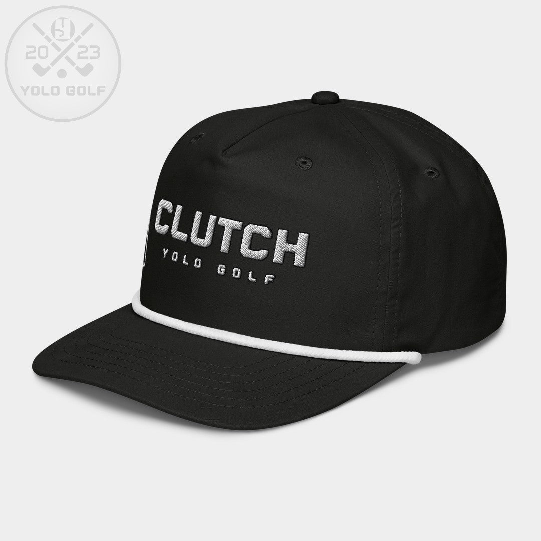 Alternate side angle of 'Clutch' Golf Rope Hat Cap from 