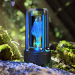 Creative 2-in-1 Audio Acrylic Crystal Lamp | Bluetooth Speaker | Touch Night Light Lamp - YOLO Yard Lighting audio great gift