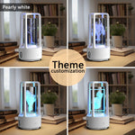 Creative 2-in-1 Audio Acrylic Crystal Lamp | Bluetooth Speaker | Touch Night Light Lamp - YOLO Yard Lighting audio great gift