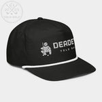 Shop best "Deadeye" Golf Rope Cap (Silver/Black Embroidery) at YOLO Yard