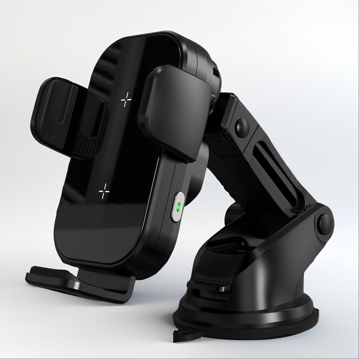 DuoCharge Fast Charging Car Phone Mount | Double Charging Coil | 2-in-1 Strong Suction + Air Vent Phone Holder YOLO Yard