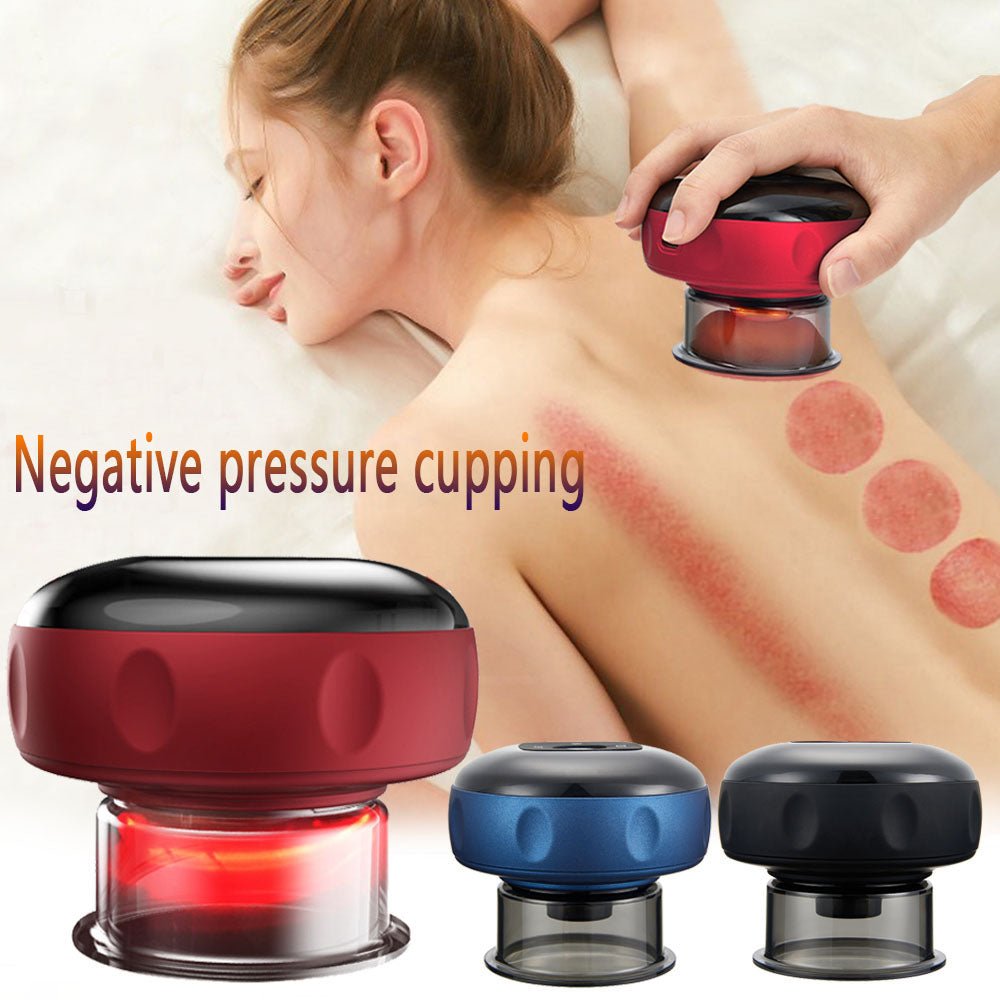 Electric Vacuum Body Cupping Massage Therapy | LCD Display | Anti - Cellulite | Massager | Guasha Scraping trending Massager