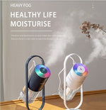 Magic Shadow USB Air Humidifier | Projection Night Lights | Ultrasonic Car Mist Maker | Mini Office Air Purifier - YOLO Yard