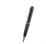 OmniSmart HD Video Recorder Pen with a sleek black design and integrated camera for covert video recording.