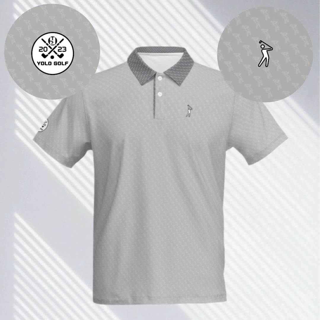 Pebble Gray Swingman Polo Shirt from 