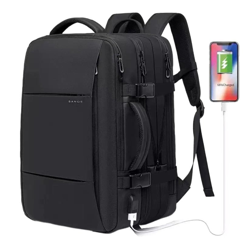 Premium Smart Travel Backpack | Anti-Theft | Waterproof | Expandable | USB Port - YOLO Yard backpack bestdeals computer bag