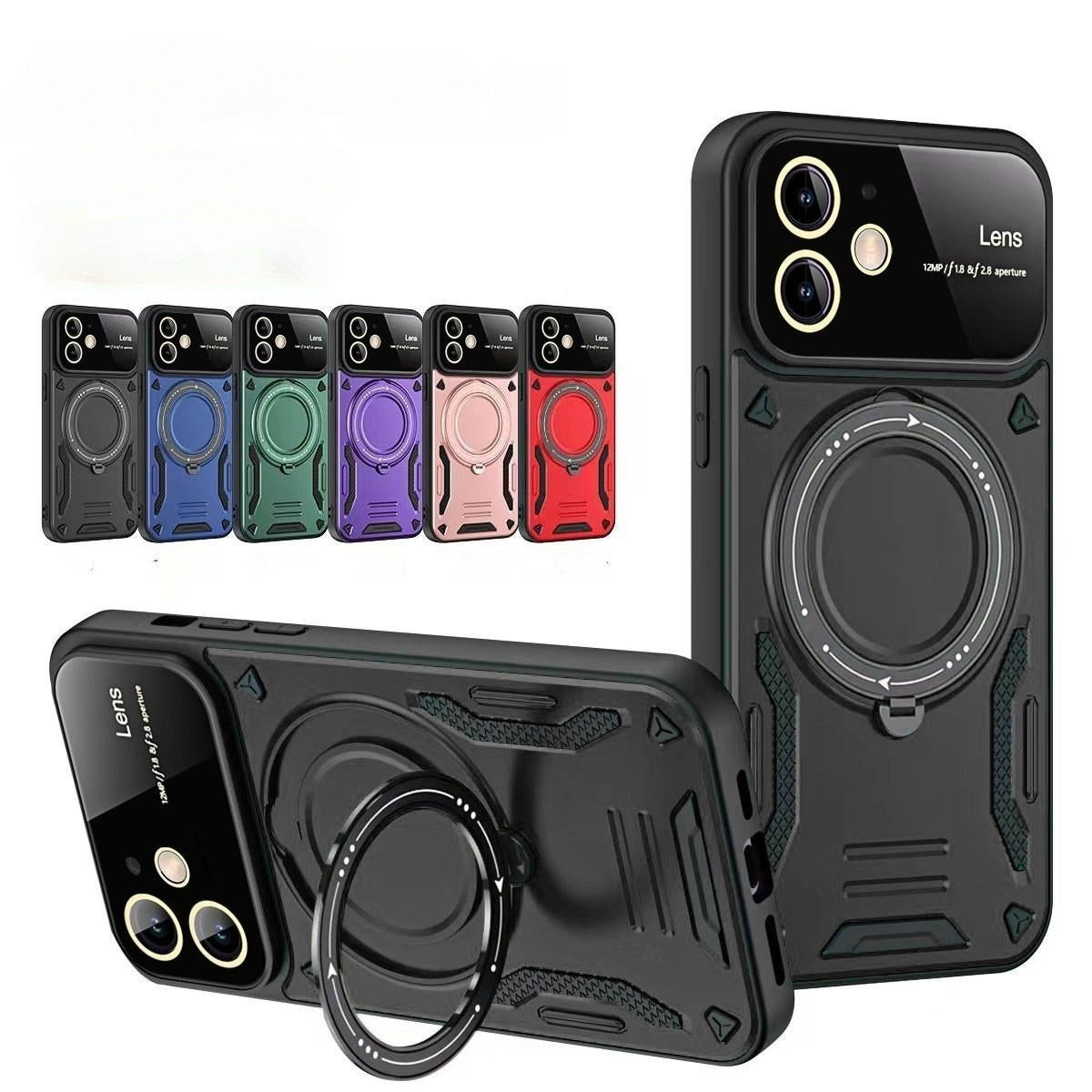 armor lens magnetic iphone 16 pro max shockproof phone case 2025