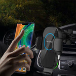 SmartGrip AutoCharge: Intelligent Wireless Car Mount | Phone Holder | Fast Wireless Charger Bracket | Secure Mounting YOLO