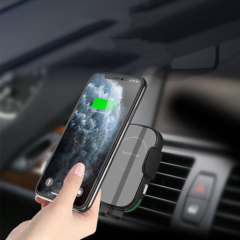 SmartGrip AutoCharge: Intelligent Wireless Car Mount | Phone Holder | Fast Wireless Charger Bracket | Secure Mounting YOLO