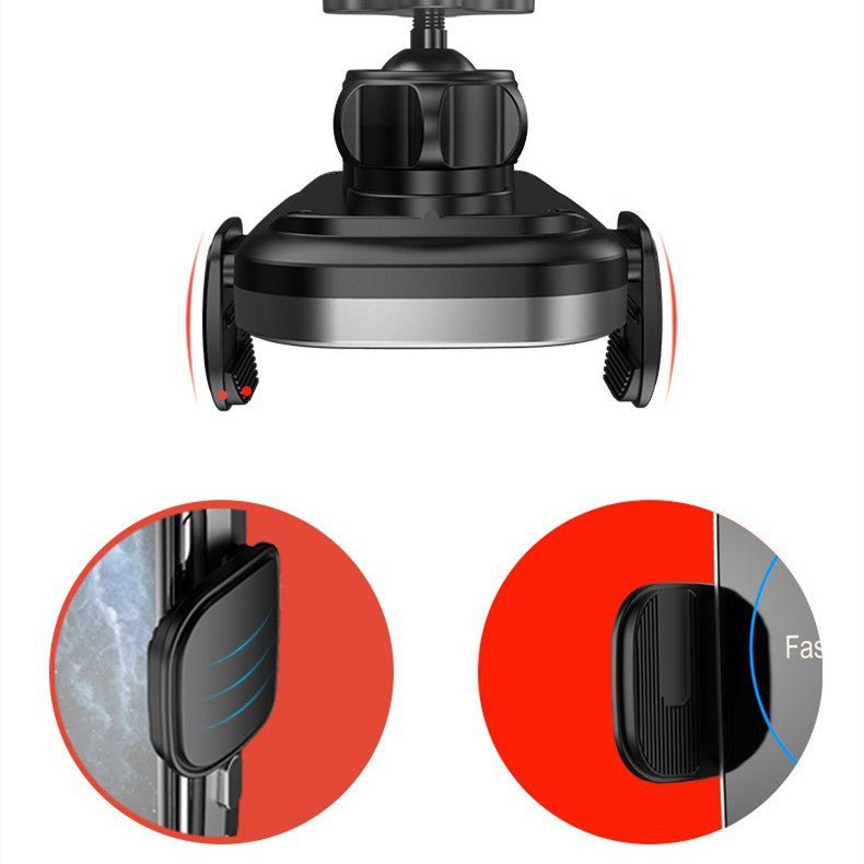 SmartGrip AutoCharge: Intelligent Wireless Car Mount | Phone Holder | Fast Wireless Charger Bracket | Secure Mounting YOLO