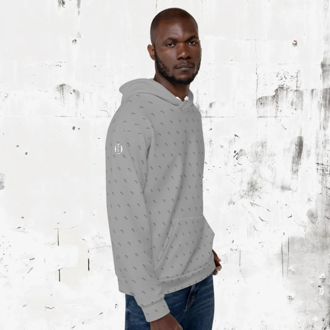 Shop best "Swing23" Gray Pullover Fleece Hoodie at YOLO Yard