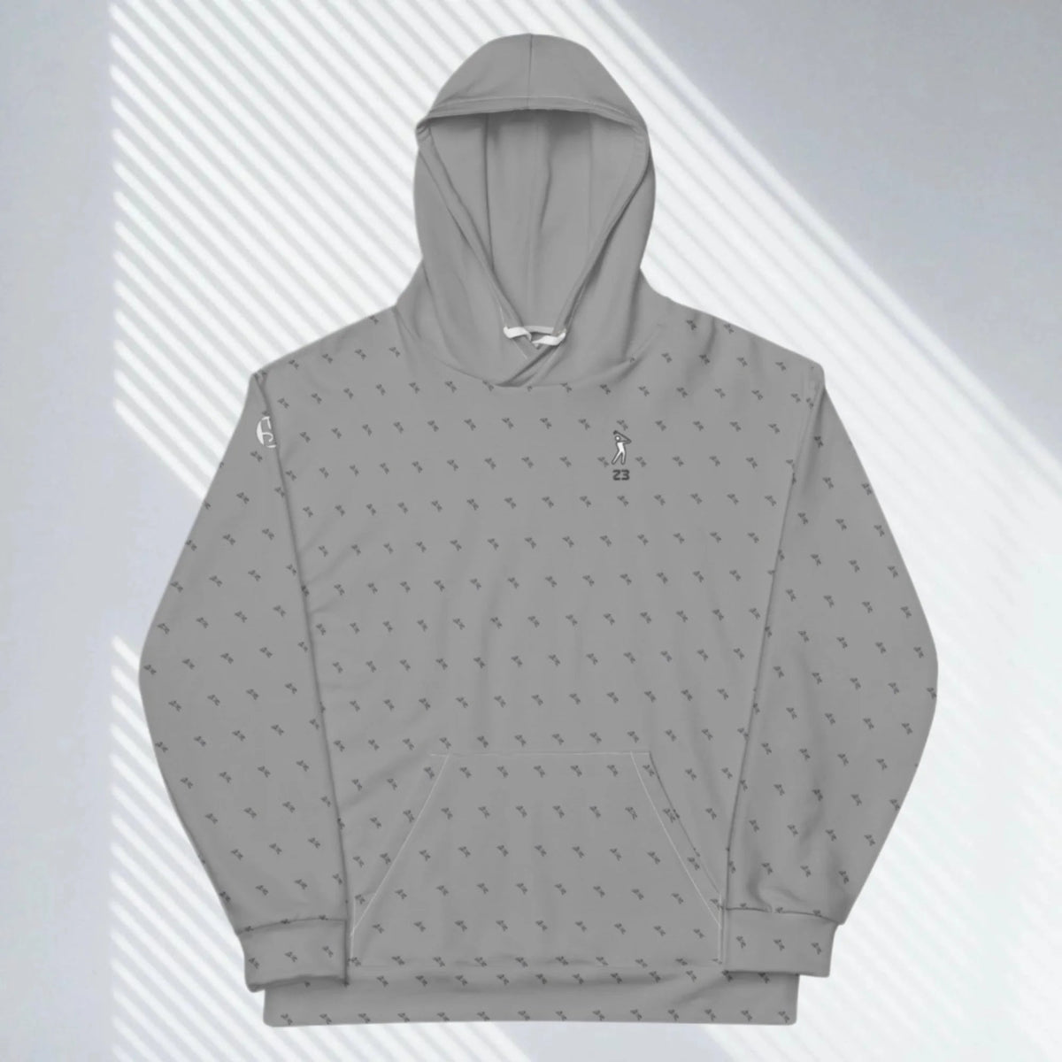 Shop best "Swing23" Gray Pullover Fleece Hoodie at YOLO Yard