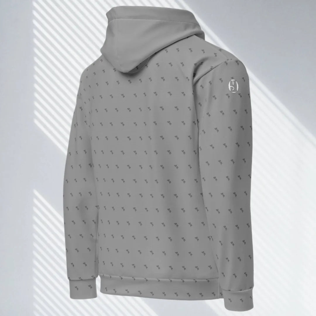 Shop best "Swing23" Gray Pullover Fleece Hoodie at YOLO Yard