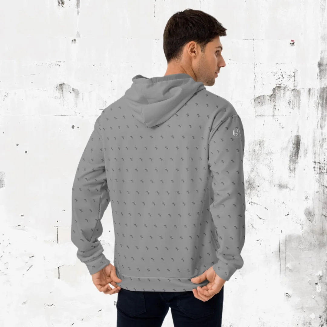 Shop best "Swing23" Gray Pullover Fleece Hoodie at YOLO Yard