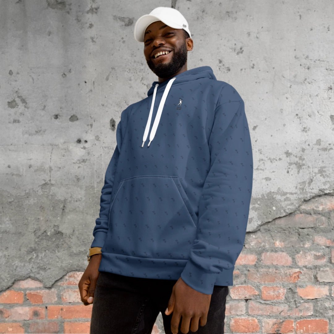 Shop best "Swing23" Blue Pullover Fleece Hoodie at YOLO Yard