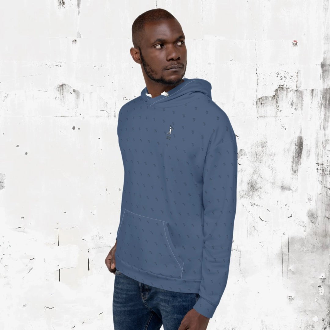 Shop best "Swing23" Blue Pullover Fleece Hoodie at YOLO Yard