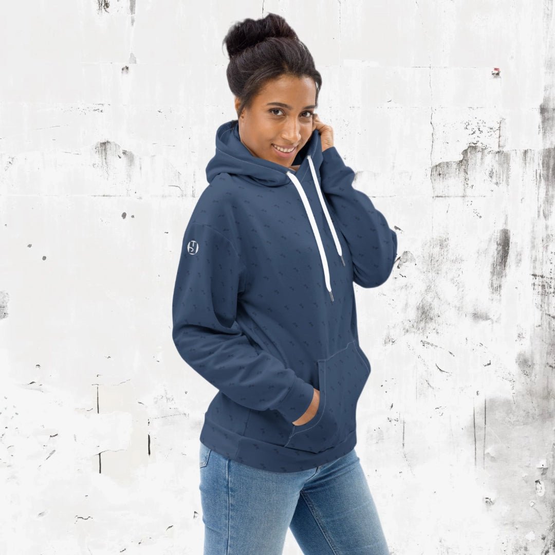 Shop best "Swing23" Blue Pullover Fleece Hoodie at YOLO Yard