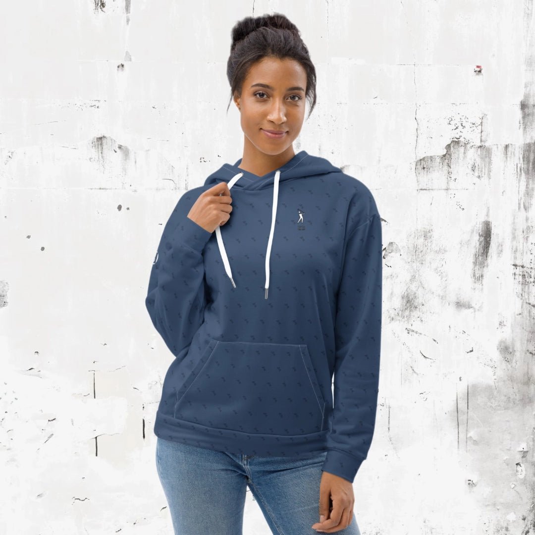 Shop best "Swing23" Blue Pullover Fleece Hoodie at YOLO Yard