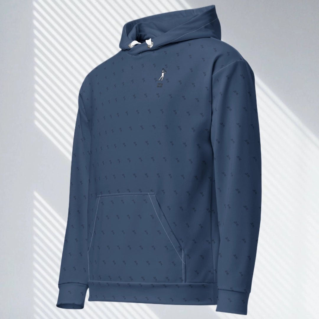 Shop best "Swing23" Blue Pullover Fleece Hoodie at YOLO Yard