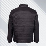 Back view of the SwingWarm 23 Puffer Jacket in black from 