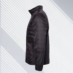 Side view of the SwingWarm 23 Puffer Jacket in black from 