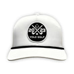 Shop best 3D Puff Circle Logo PERFORMANCE Rope Cap at YOLO Yard